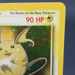 Raichu Fossil 14/62 Pokemon TCG Card Holo Rare WOTC Vintage 1999 - Image 5