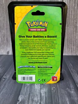 Pokemon XY 2 Booster Packs w/Groudon EX XY42 Promo Card -Sealed in Blister- 2014 - Image 2