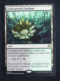 Undergrowth Stadium - CMM - Mtg Card #3DJ - Image 1