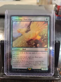 Magic: The Gathering Final Fantasy Foil Traveling Chocobo Mythic Card 0210 - Image 1