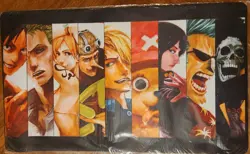 One piece anime team Playmat card game Play Mat desk Mouse Pad TCG CCG 23 x 14 - Image 1