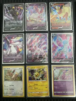 Pokemon Card Lot 9 Cards NM - Image 1