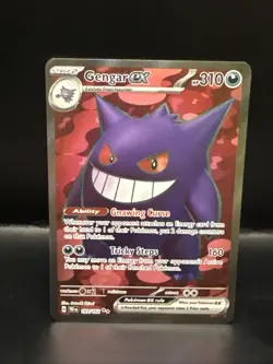 Pokemon Gengar EX Temporal Forces Ultra Rare Holo Card 193/162 Near Mint - Image 1