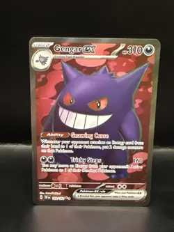 Pokemon Gengar EX Temporal Forces Ultra Rare Holo Card 193/162 Near Mint - Image 2