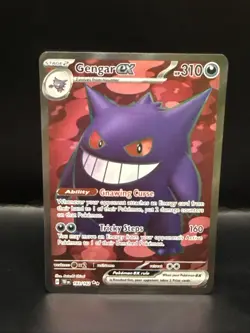 Pokemon Gengar EX Temporal Forces Ultra Rare Holo Card 193/162 Near Mint - Image 3