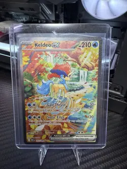 Pokemon TCG Keldeo EX White Flare Card 167/086 Pack Fresh! NM Condition - Image 1