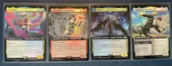 Final Fantasy Lyse Hext Ultimecia Time Sorceress Extended Art Foil - Lot 4 Cards - Image 1