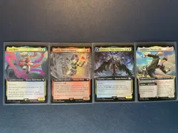 Final Fantasy Lyse Hext Ultimecia Time Sorceress Extended Art Foil - Lot 4 Cards - Image 2