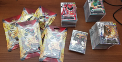 Power Rangers Action Card Game 2013 bundle - 40+ Foil Card 5 packs + 1 case - Image 1