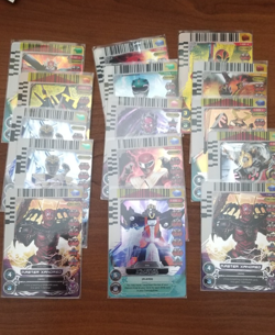 Power Rangers Action Card Game 2013 bundle - 40+ Foil Card 5 packs + 1 case - Image 5