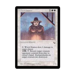 WOTC MtG The Dark Witch Hunter (R) EX - Image 1