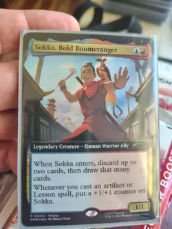 MagicCon Atlanta Exclusive Promos 2025 Spiderman collector boosters x2 sokka JJJ - Image 3