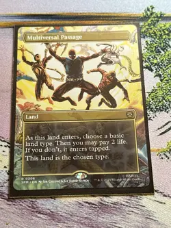 Multiversal Passage - Extended Art SPM NM MTG - Image 1