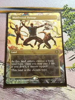 Multiversal Passage - Extended Art SPM NM MTG - Image 2