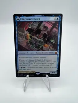 MTG Marvel Spiderman Norman Osborn Green Goblin Foil 0039 - Image 1
