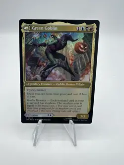 MTG Marvel Spiderman Norman Osborn Green Goblin Foil 0039 - Image 2