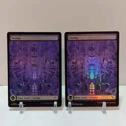 Magic The Gathering Swamp #274 Full Art Foil NM Lot Of 2 Murders At Karlov Manor - Image 1