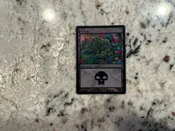 Mtg Faerie Swamp Foil Magic the Gathering Llorwyn Foil Faerie Swamp Dinged - Image 2