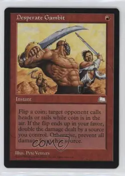 Desperate Gambit Magic: Weatherlight 1997 - Image 1