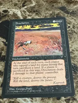 DESOLATION Magic the Gathering MTG Visions HP - Image 1