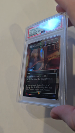 Bag End - Horizon Canopy 396 ~ Serialized Foil 049/100 LOTR MTG PSA 10 GEM MT - Image 2
