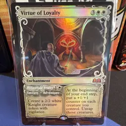 Virtue of Loyalty (Showcase) Wilds of Eldraine Foil - Image 1