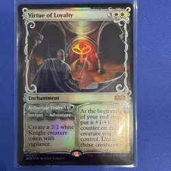 Virtue of Loyalty (Showcase) Wilds of Eldraine Foil - Image 2