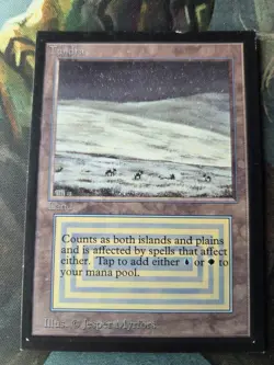Tundra International Edition 1993 MTG Magic The Gathering HP - Image 2