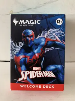Magic The Gathering X Spiderman SDCC 2025 Exclusive Welcome Deck Venom Blue Deck - Image 1