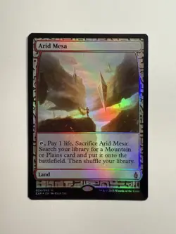 MTG - Arid Mesa - Zendikar Expeditions - FOIL - Image 1