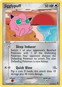 Jigglypuff (#65/112) EX - FireRed & LeafGreen LP Pokemon - Image 1