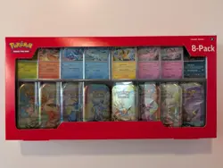 Pokemon TCG Prismatic Evolutions Eeveelutions Mini-Tin Bundle w/ Promos (Costco) - Image 1