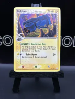 BELDUM 59/113 COMMON EX Delta Species Pokemon TCG Regular 2005 NM - Image 2