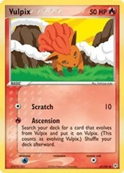Vulpix (#81/101) EX - Hidden Legends LP Pokemon - Image 1