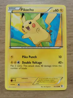 Pokemon TCG Pikachu Boundaries Crossed 50/149 NM Condition - Image 1