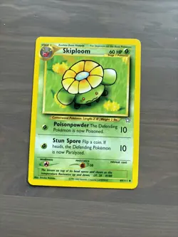 Pokemon Skiploom 49/111 Neo Genesis 2000 Regular LP Lightly Played - Image 3