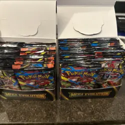 Mega Evolutions Bulk Pokemon TCG 600+ Lot- Holo - Reverse Holo - 2 booster boxes - Image 1
