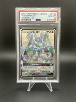 Pokemon PSA 10 Zygarde GX SV65/SV94 Sun & Moon Hidden Fates Shiny Vault Mint - Image 1