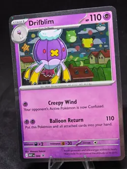 Pokemon TCG Drifblim 006 Mega Evolutions Black Star Promo Cosmo Holo NM - Image 1