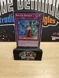 Ryu-Ge Rivalry CRBR-EN040 Super Rare 1st Edition YuGiOh - Image 1