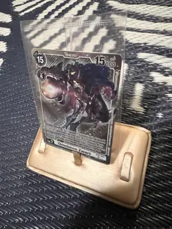 Digimon Card Game Omnimon Zwart BT5-087 Promo Card New English Foil - Image 2