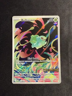 Bulbasaur 133/132 Mega Evolution Pokemon Card Near Mint Condition - Image 2
