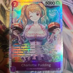 Charlotte Pudding PRB02-010 SR ONE PIECE Card The Best 2 - ONE PIECE ENGLISH - Image 1
