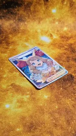Serena Holofoil Custom Waifu Sexy Full Art Halloween Card HAUNTED TREATS - Image 3