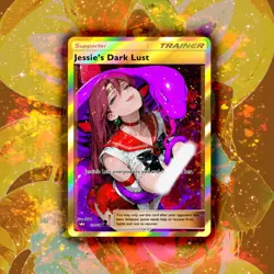 Team rocket’s Sailor Jessie Trainer Full Art Waifu Collectable Card - D Variant - Image 1