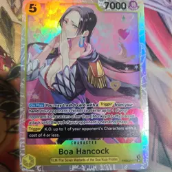 x1 Boa Hancock PRB02-017 SR ONE PIECE Card The Best 2 ONE PIECE CCG ENGLISH - Image 1