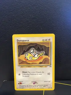 Dunsparce 54/75 Neo Discovery Unlimited Pokemon TCG Card - Image 2