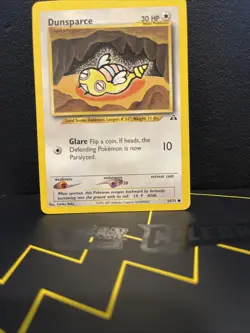 Dunsparce 54/75 Neo Discovery Unlimited Pokemon TCG Card - Image 3