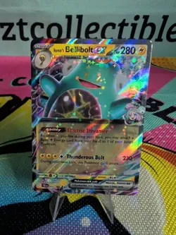Iono’s Bellibolt ex 053/159 Double Rare 2025 Journey Together Pokemon Card NM - Image 2