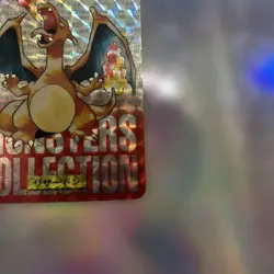 Pokemon Card Charizard Bandai Carddass No.006 Red Version 1996 Japanese - Image 5